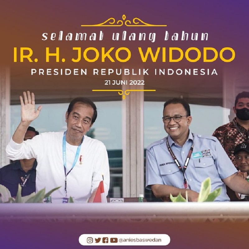 Anies Mengaku Komunikasi dengan Jokowi Berjalan Baik
