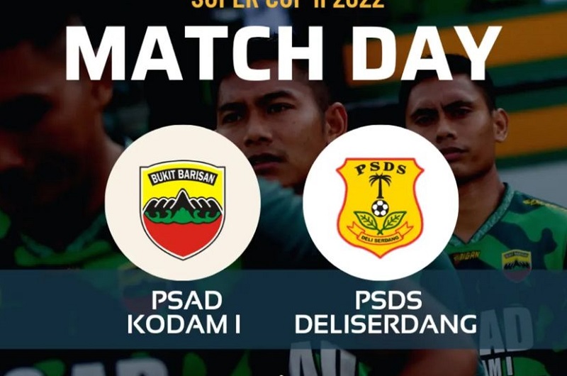 Link Live Streaming Edy Rahmayadi Cup 2022: PSAD Kodam I vs PSDS Deli Serdang