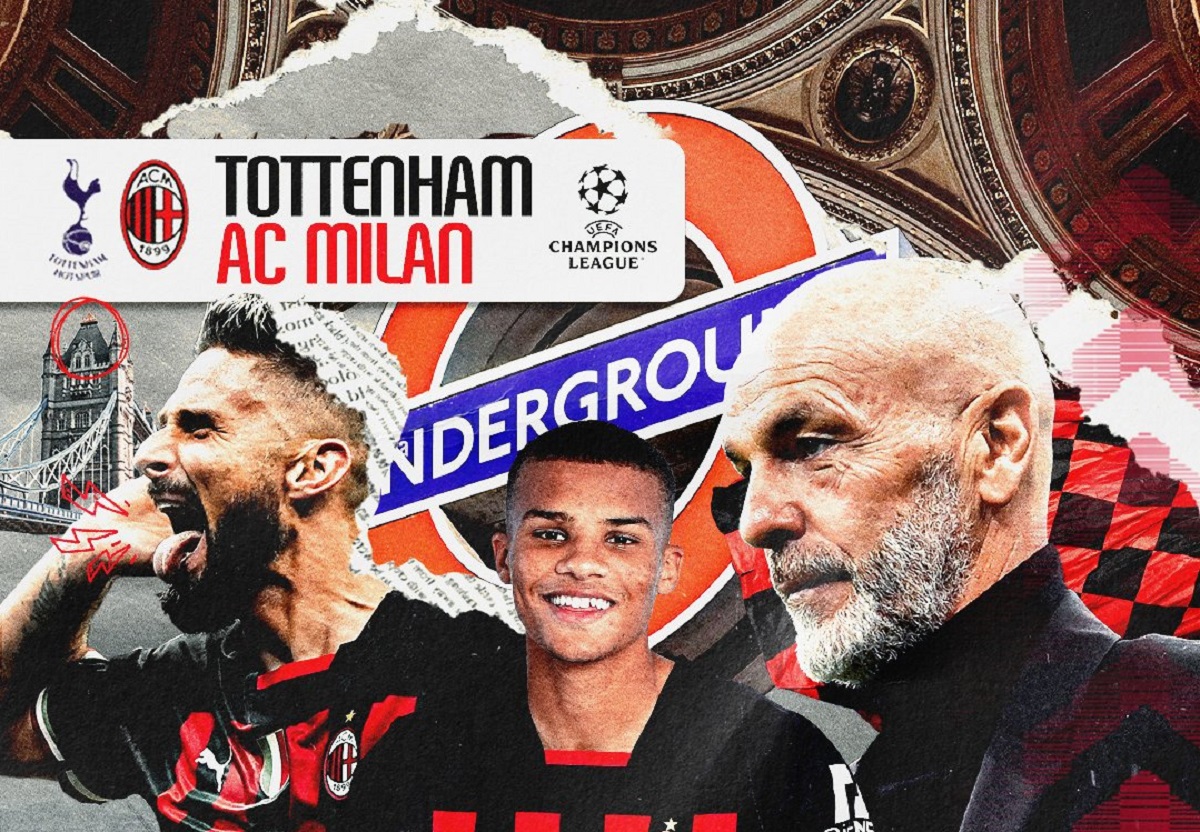 Link Live Streaming Liga Champions 2022/2023: Tottenham Hotspur vs AC Milan