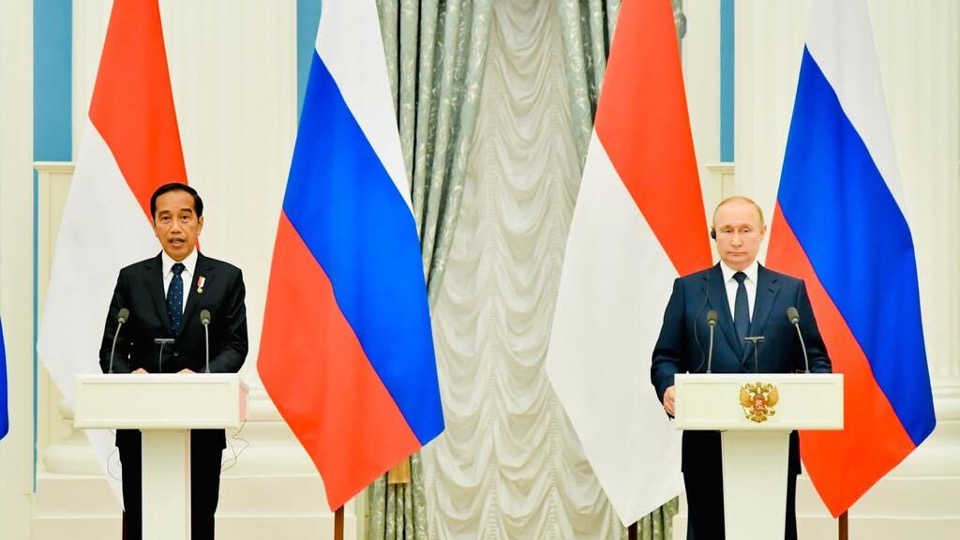Poin-Poin Penting Hasil Pertemuan Jokowi-Putin di Kremlin