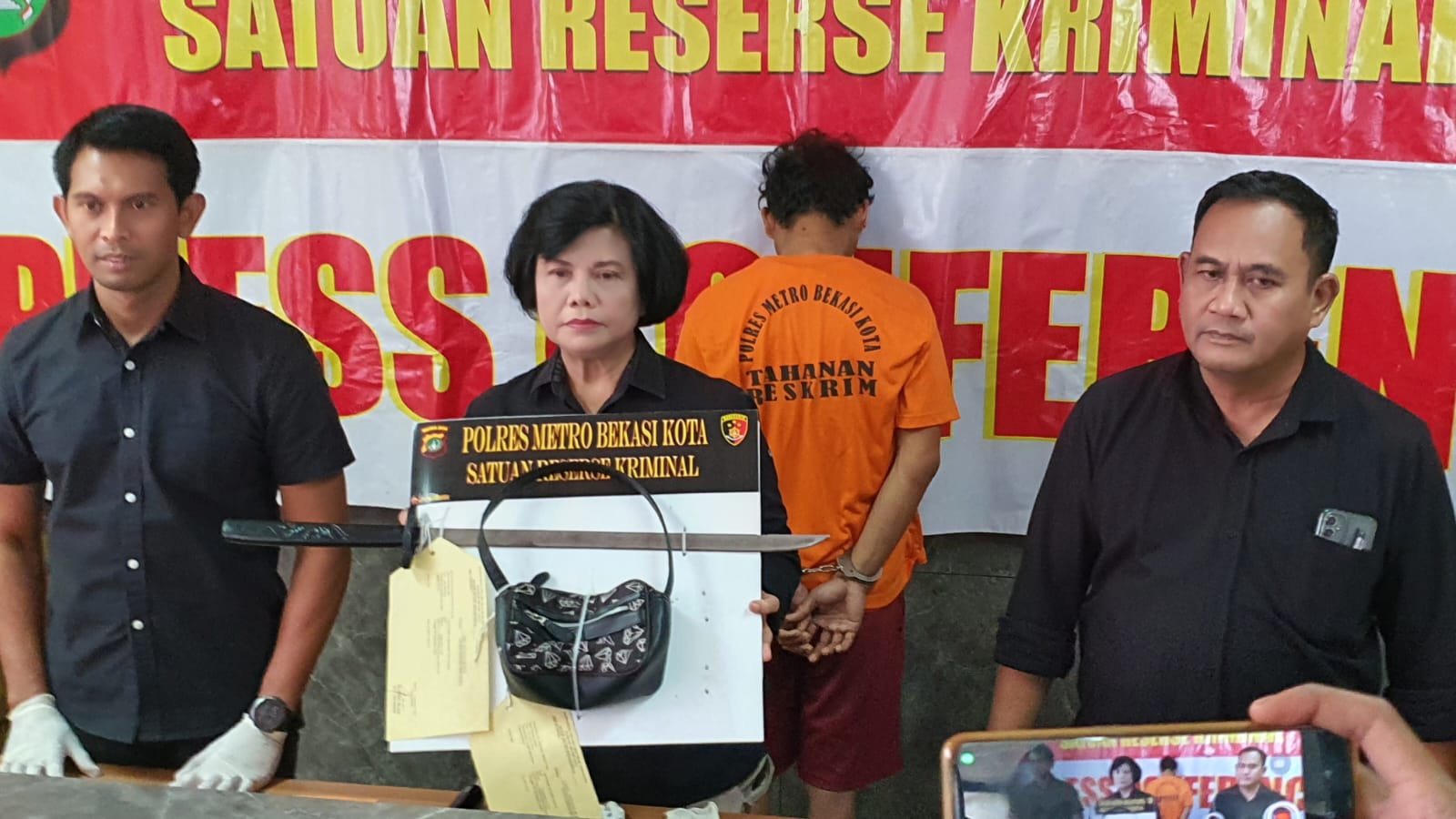 Gagal Membegal Pesepeda Wanita di Bekasi, Pelaku Justru Jatuh dan Ditangkap Polisi