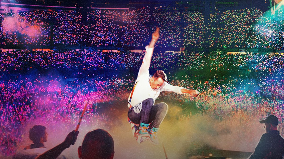 Konser di GBK, Coldplay Ganti Bendera Pelangi dengan Warnah Putih Simbol Cinta 