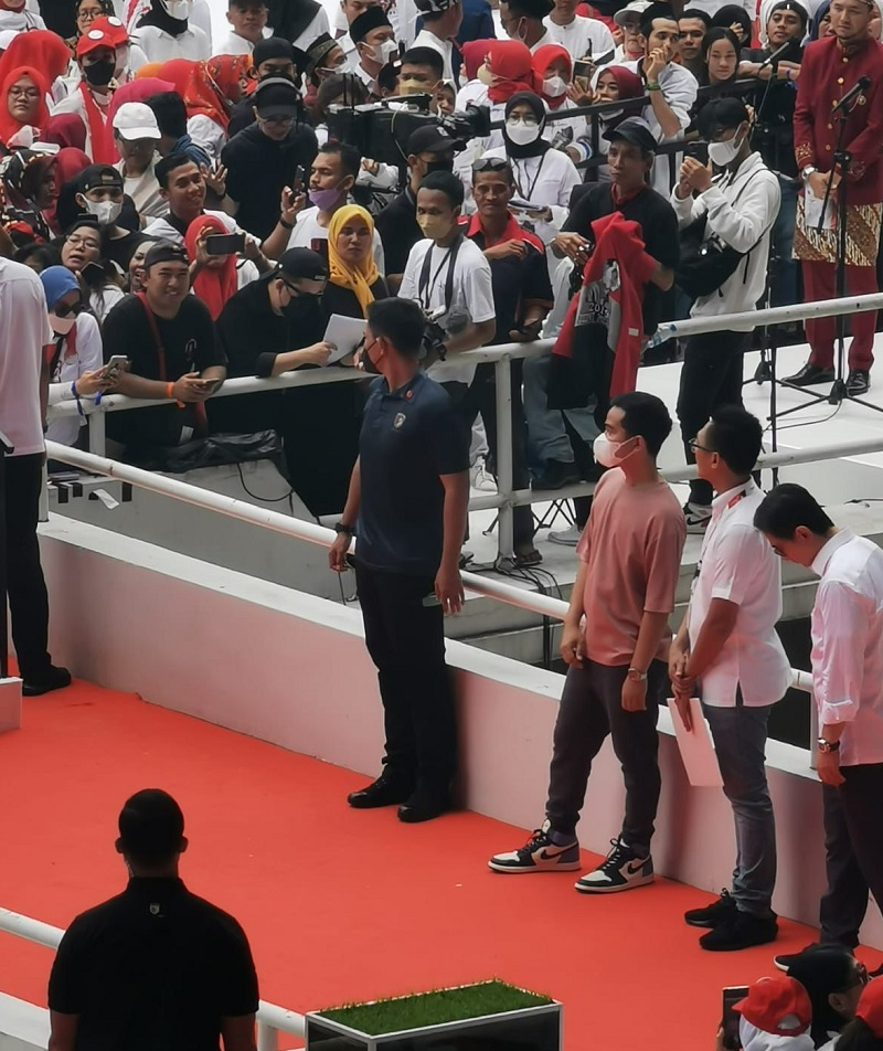 Gibran Guyon saat Ketahuan Hadiri Acara Relawan Jokowi: Saya Nyasar