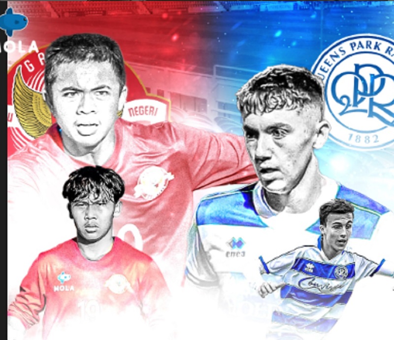 Link Live Streaming Friendly Match 2023: Garuda Select vs QPR Academy 