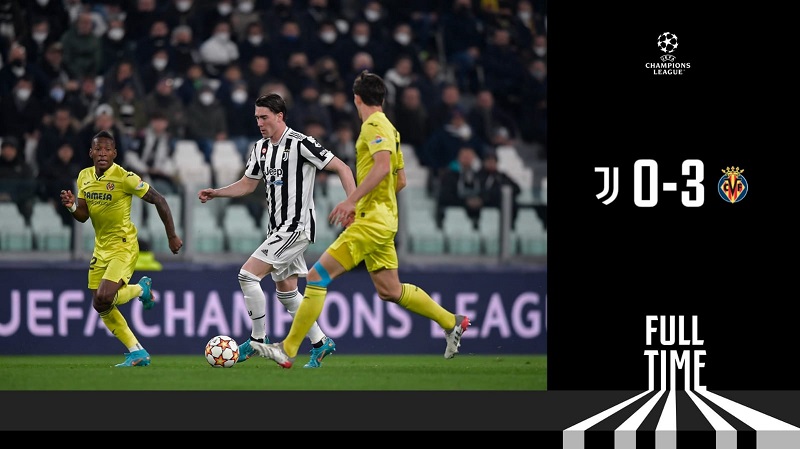 Hasil Liga Champions Juventus vs Villarreal, Bianconeri Dipermalukan Kapal Selam Kuning 0-3
