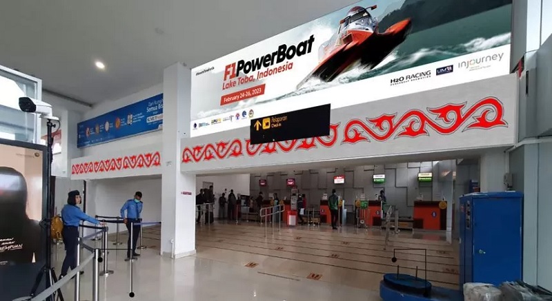Event Internasional F1 Powerboat Danau Toba, Angkasa Pura II Siapkan Bandara Sisingamangaraja XII di Tapanuli 