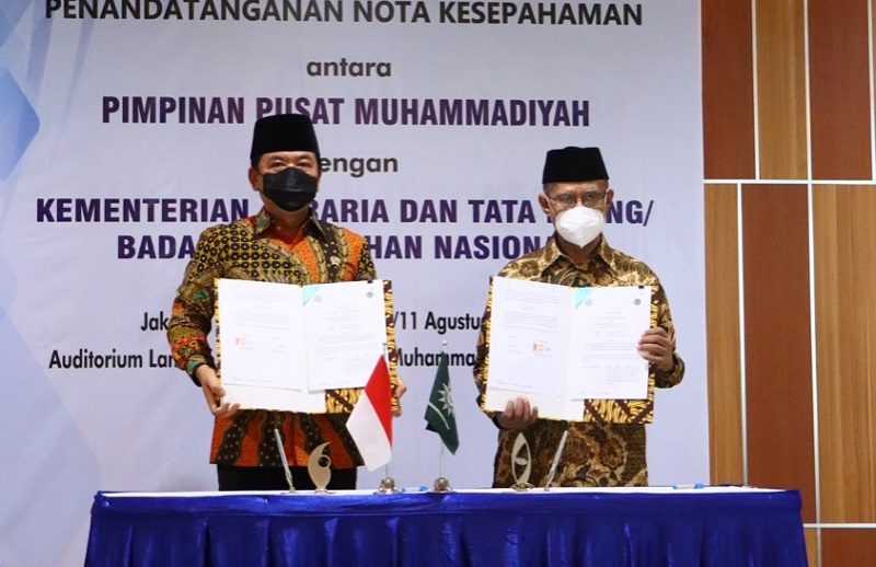 Kementerian ATR/BPN Siap Jamin Kepastian Hukum Aset Muhammadiyah