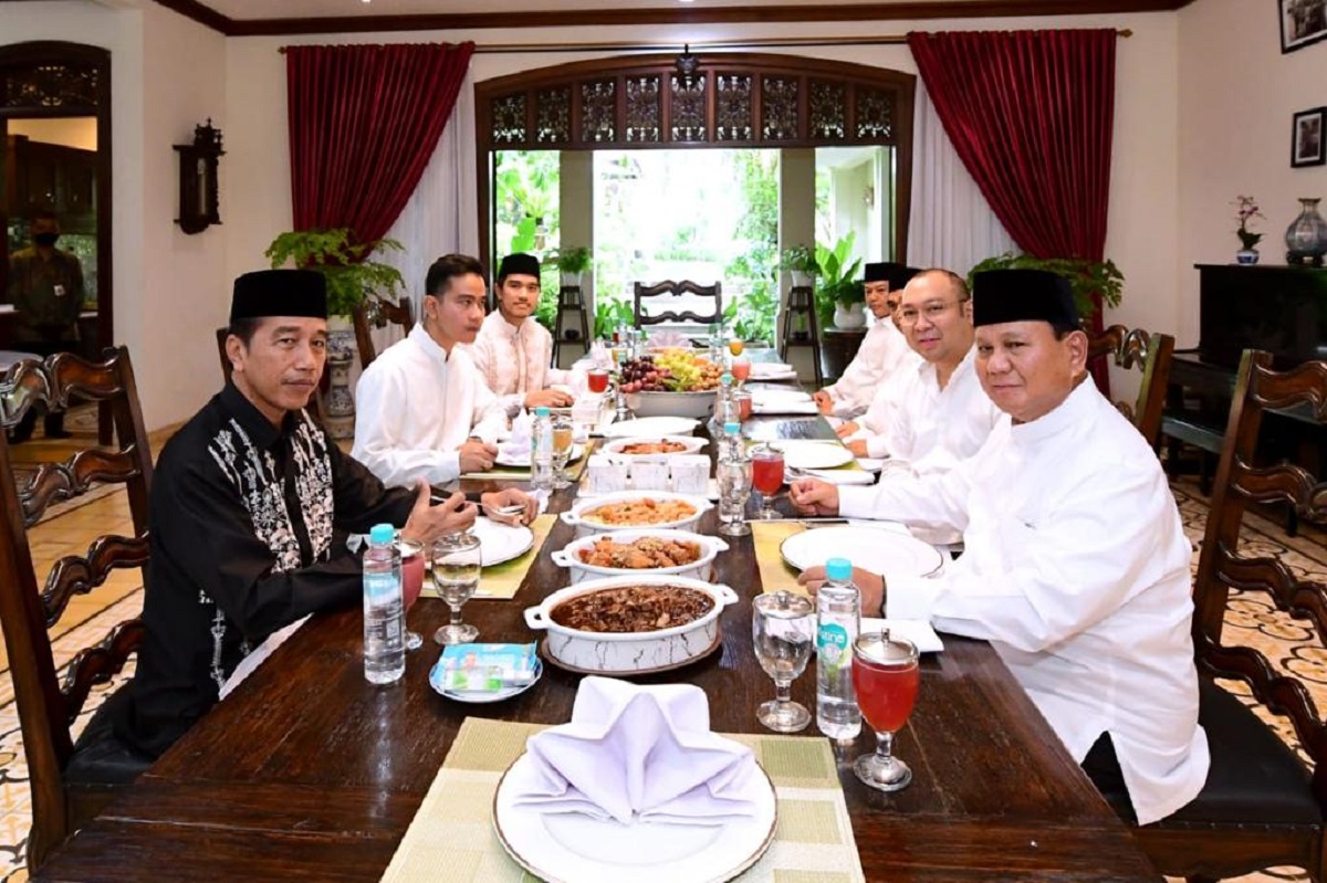 Makan Siang Bareng Jokowi, Prabowo Sampaikan Sesuatu yang Penting