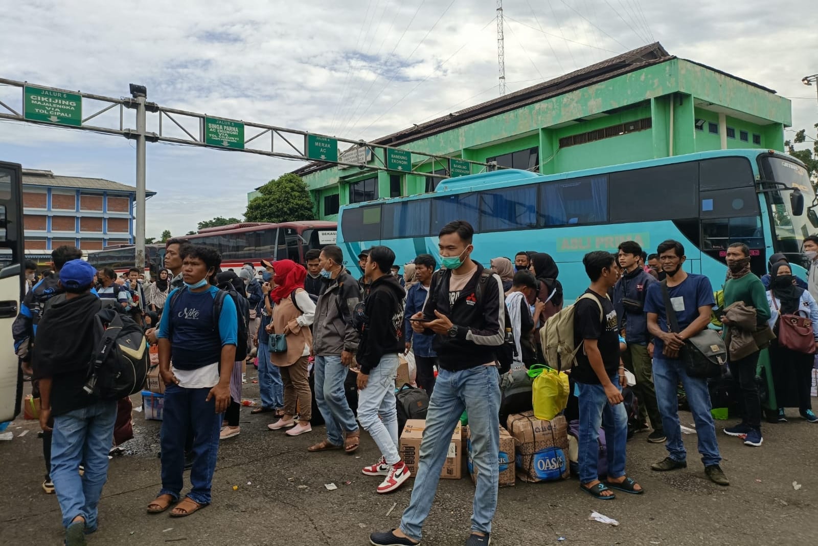 Tanggal 7 dan 8 April Diprediksi Puncak Arus Mudik Lebaran di Terminal Bus Kota Bekasi