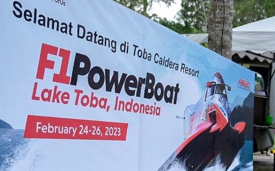 Nobar F1 PowerBoat Danau Toba Mulai Pukul 15.00 WIB hingga 20.00 WIB