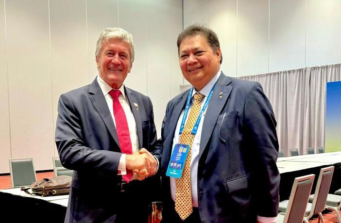 Menko Airlangga: Indonesia dan Selandia Baru Sepakat Perkuat Kolaborasi dan Saling Dukung Forum Multilateral