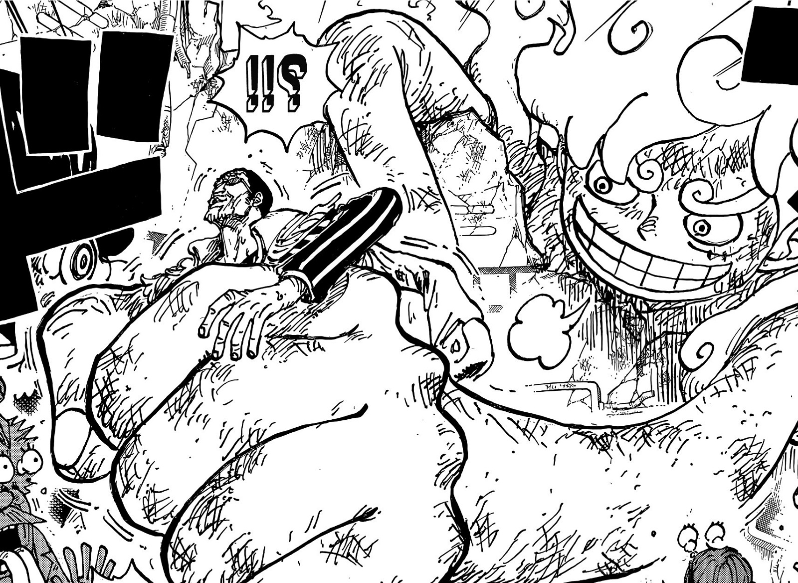 Spoiler One Piece 1092: Kru Topi Jerami Kaget Lihat Gear 5 Luffy Genggam Kizaru dengan Tangan Raksasa