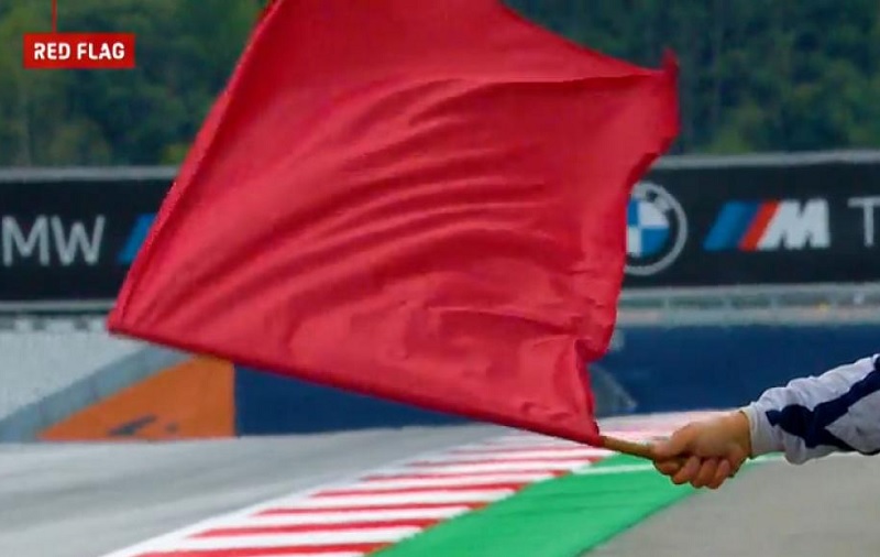 Apa Artinya Red Flag di MotoGP?