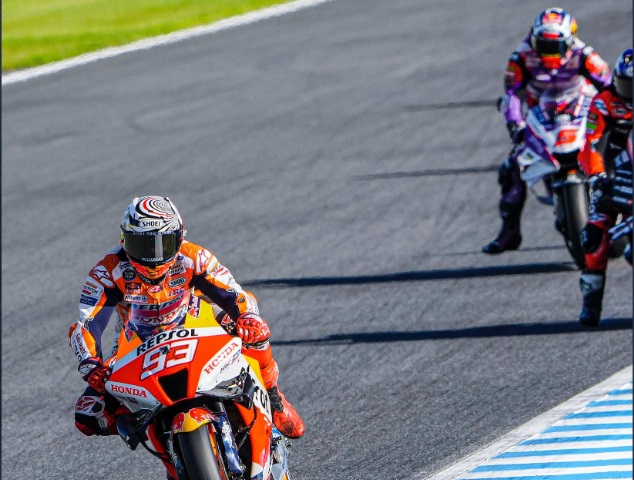 Marquez Bangga Finish di Posisi Keempat MotoGP Jepang: Sangat Puas, Sampai Jumpa di Thailand!