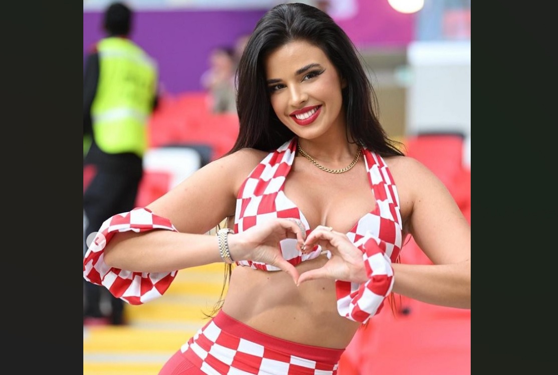 Wow! Ivana Knoll Janji 'Naked' Jika Kroasia Juara Piala Dunia 2022