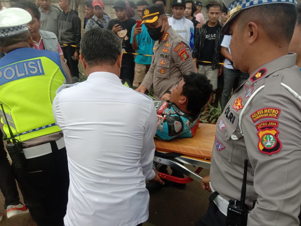 Drag Race Porprov Banten VI 2022 Diwarnai Kecelakaan, Kapolres Metro Tangerang Kota: Langsung Ditangani