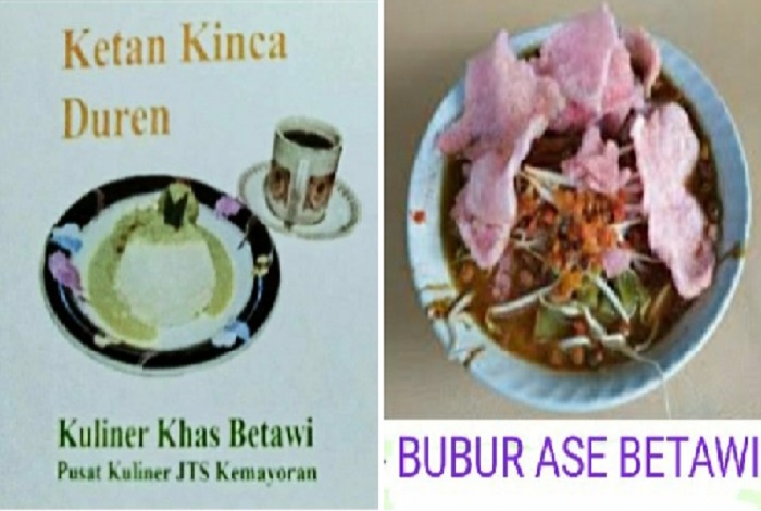 Kuliner ala Betawi Hadir di JTS Kemayoran, Jakarta Pusat, Ketua FKBB Turun Tangan