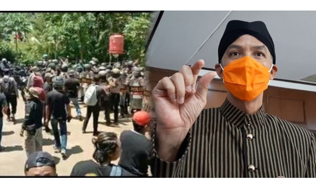 Warga Wadas Ribut dengan Polisi, Netizen Sindir Ganjar Pranowo: Dicitrakan Merakyat, Aslinya Bengis! 