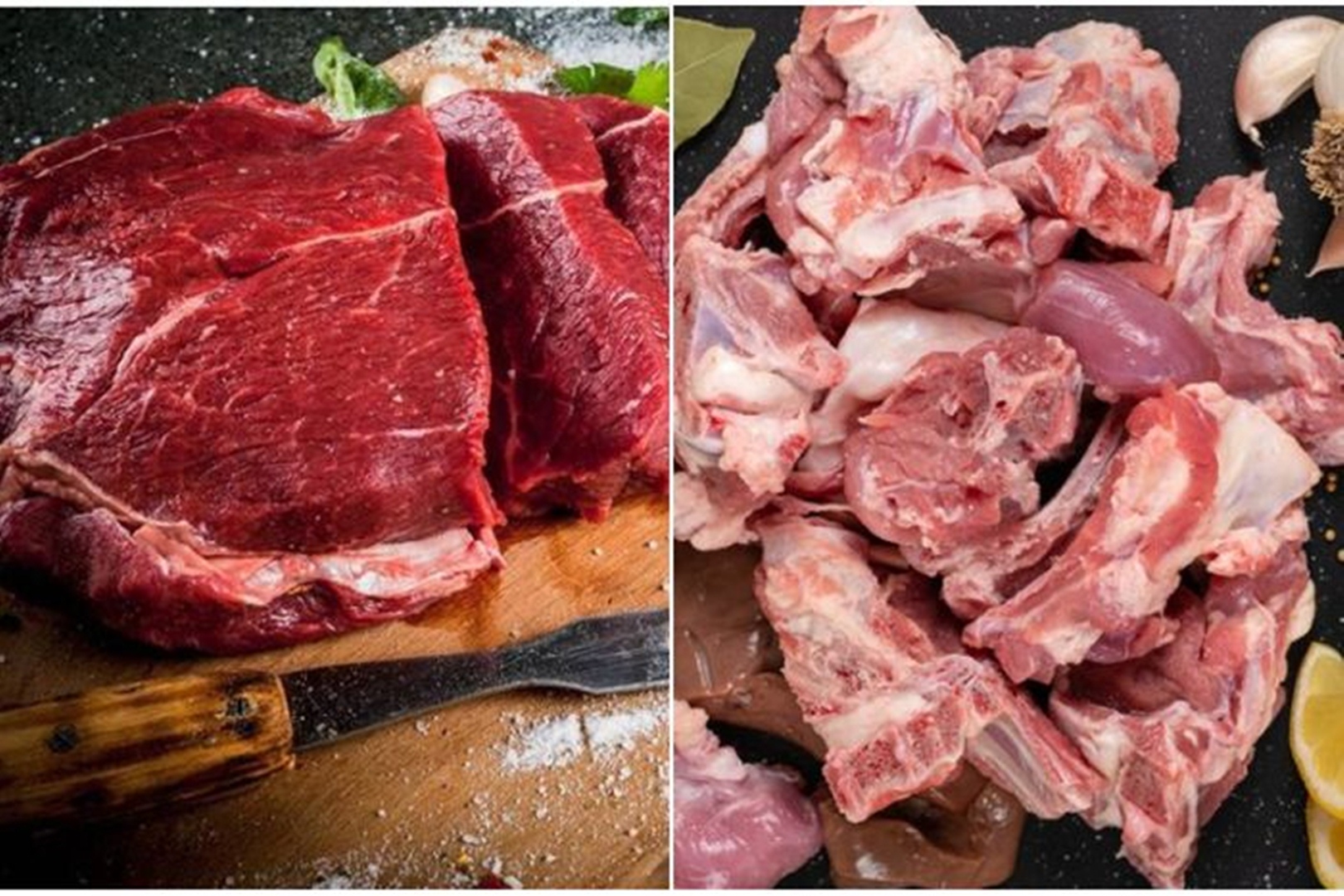 Empat Cara Sederhana Membedakan Daging Kambing dan Daging Sapi