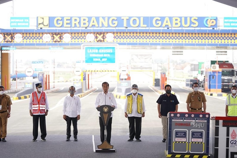 Jokowi Resmikan Jalan Tol Cibitung-Cilincing, Erick Thohir: Insyallah Memudahkan Mobilitas