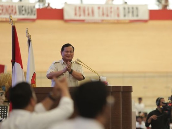 Prabowo Subianto Ingatkan Persaingan Politik Harus Dilakukan Secara Kekeluargaan 
