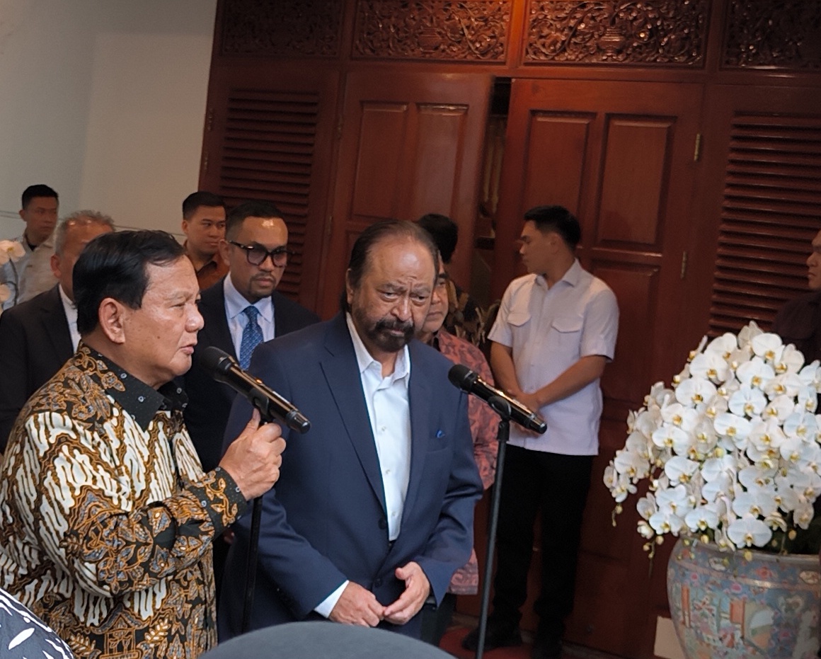 NasDem Masuk Koalisi, Prabowo dan Surya Paloh Sepakat Majukan Indonesia