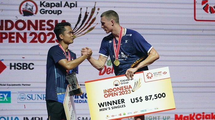 Ginting Kalah, Tuan Rumah Nir Gelar di Indonesia Open 2023 