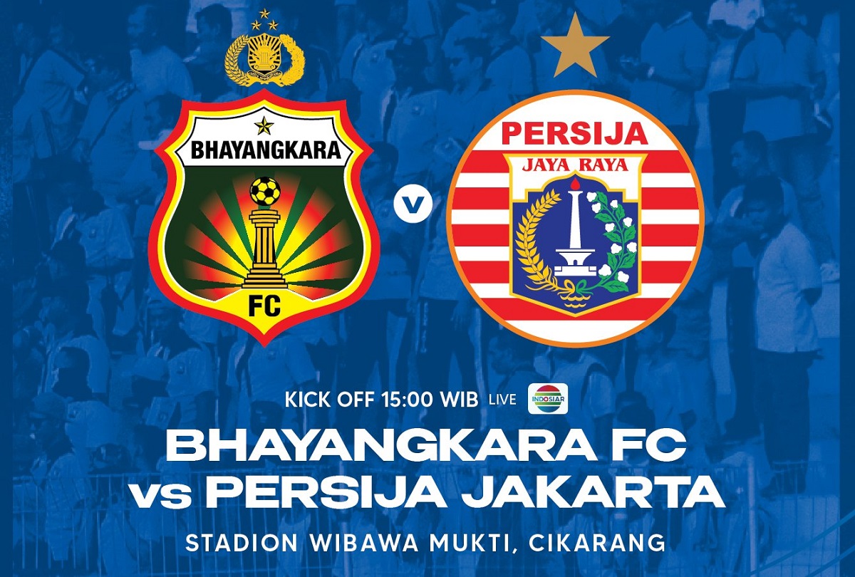 Link Live Streaming BRI Liga 1 2022/2023: Bhayangkara FC vs Persija Jakarta