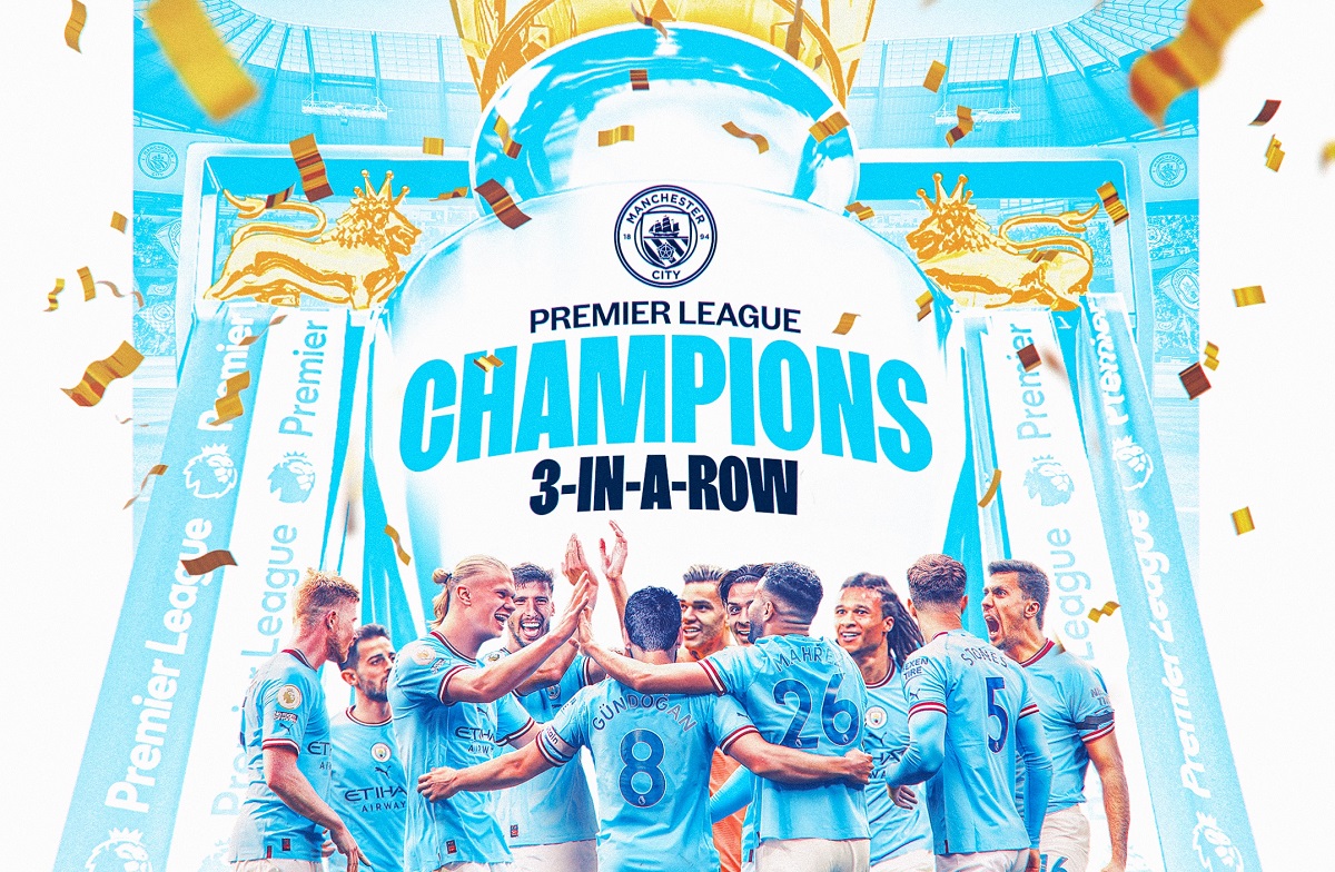 Manchester City Resmi Juara Liga Inggris 2022/2023 Pasca Arsenal Kandas