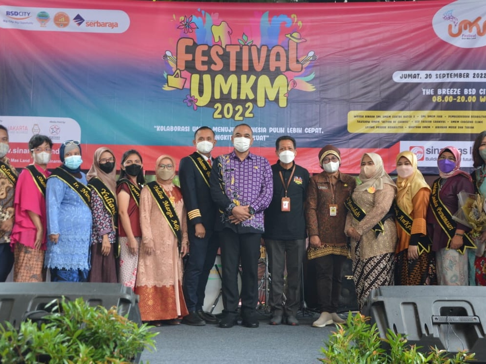 Festival UMKM Sinar Mas Land 2022, Teten Masduki: UMKM Harus Punya Kemampuan Digital