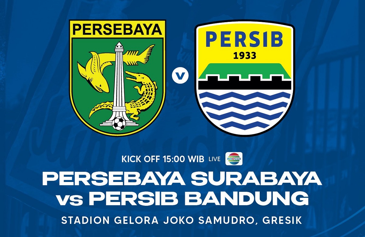 Link Live Streaming BRI Liga 1 2022/2023: Persebaya Surabaya vs Persib Bandung