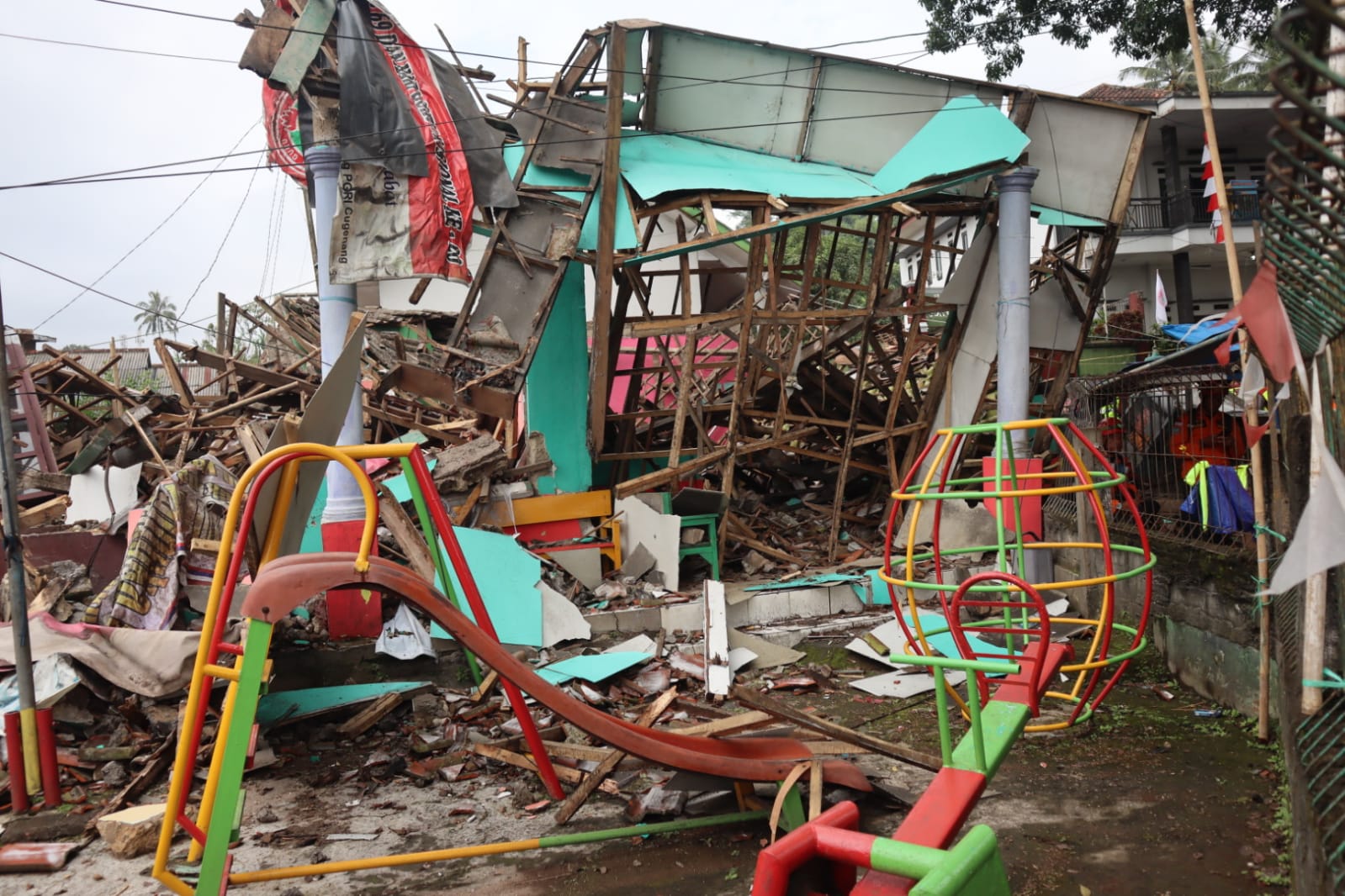 Pemkab Cianjur Melaporkan, 422 Fasilitas Pendidikan Rusak Terdampak Gempa 