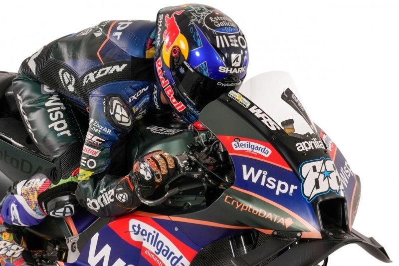 MotoGP Musim 2023: Aprilia Racing CryptoDATA RNF Hadirkan Teknologi Baru