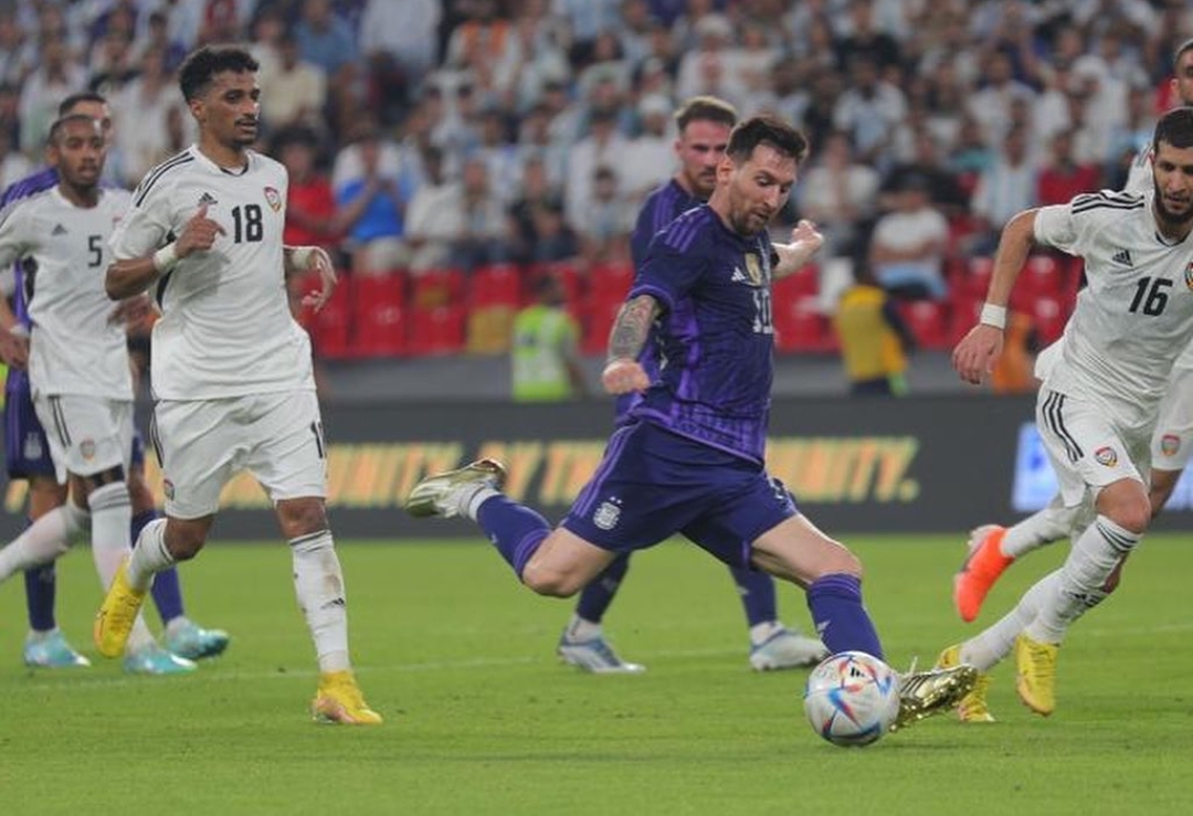 Messi Cetak Gol, Argentina Lumat UEA 5-0 Dalam Laga Pemanasan Jelang Piala Dunia Qatar 2022