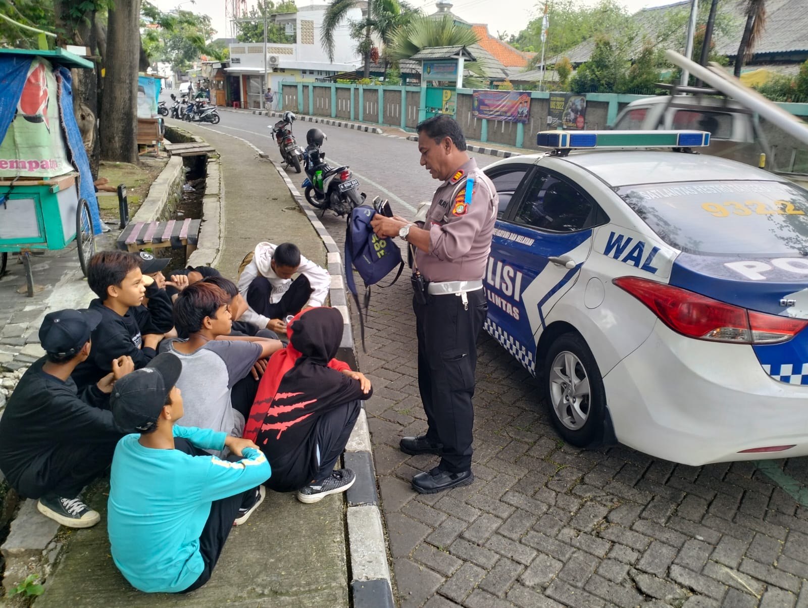 Belasan Pelajar di Tangerang Diamankan Polisi Saat 'Nge-BM' Truk