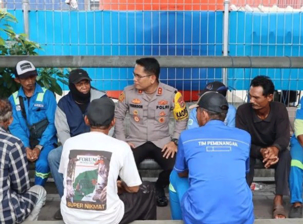 Polisi Ajak Buruh dan Tukang Ojek Pelabuhan Cegah Tawuran