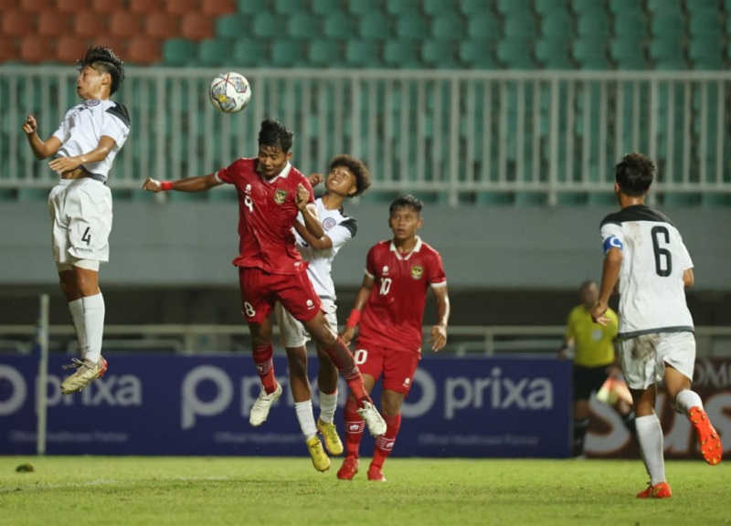 Sikat Palestina 2-0, Timnas Indonesia U-17 Ambil Alih Puncak Klasemen Grup B Kualifikasi Piala Asia