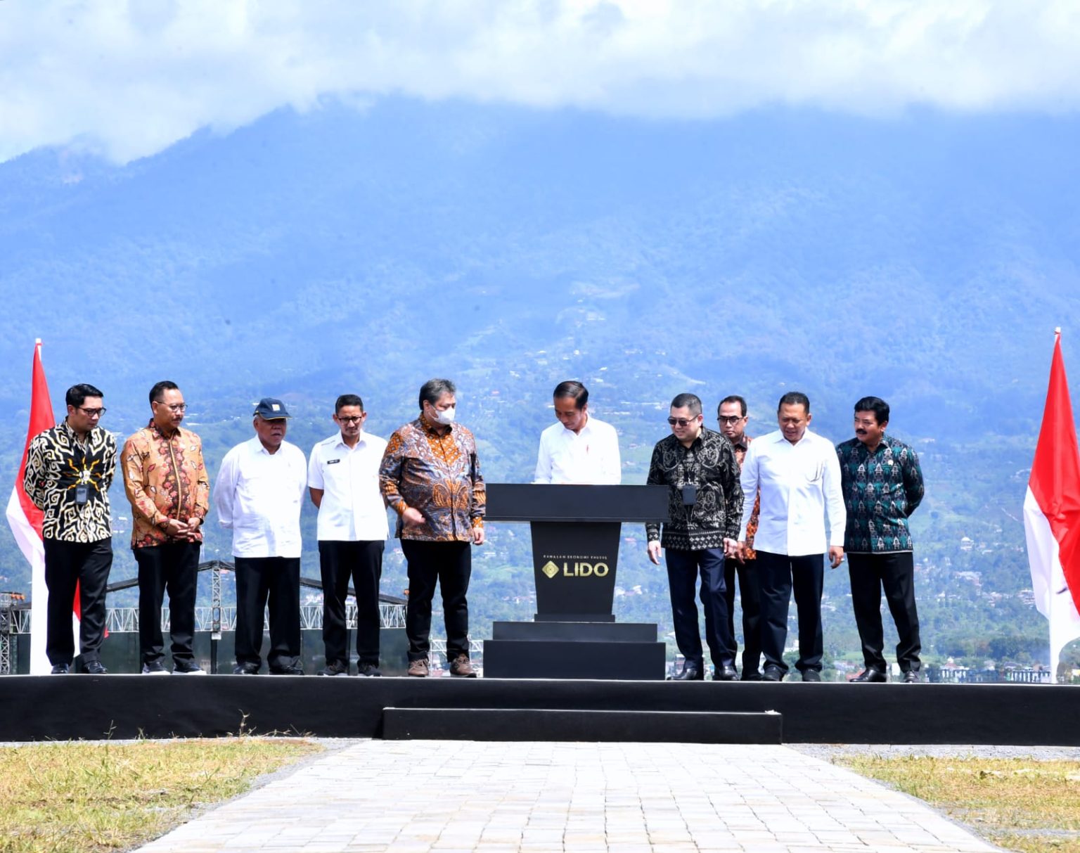 KEK Lido Diresmikan, Jokowi: Bisa Nonton Konser Musik atau Kayak Hollywood 