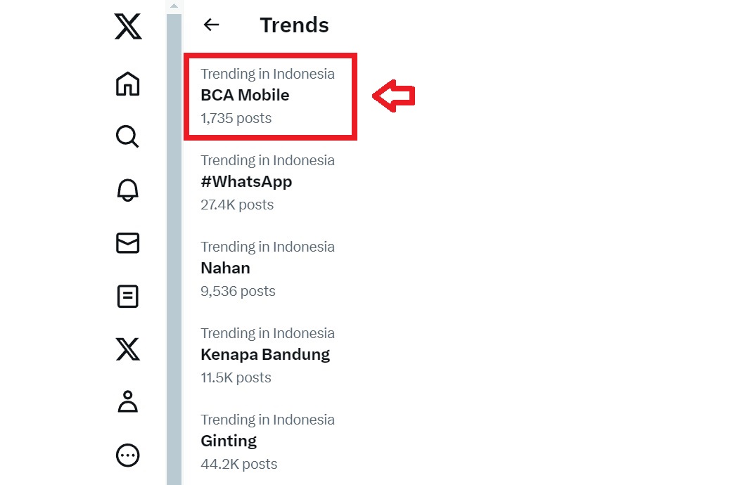 Error! BCA Mobile Trending di X, Pelanggan Mengeluh Gak Bisa Transaksi