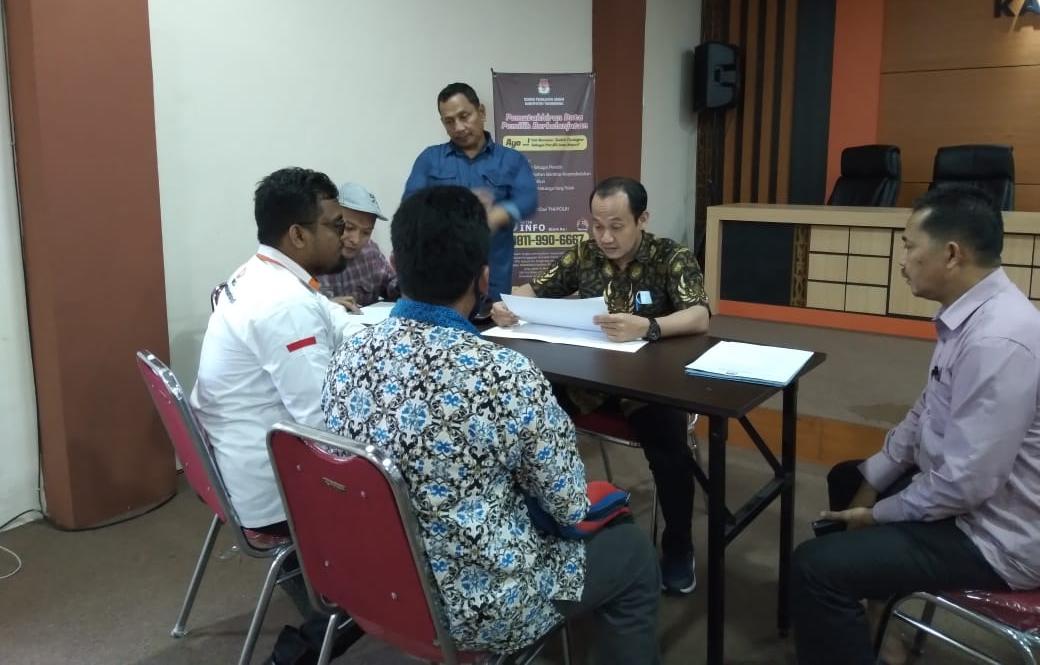 KPU Kabupaten Tangerang Temukan Data Ganda Keanggotaan Parpol