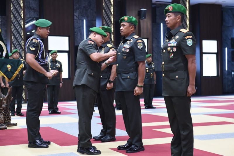 Lantik Pangdam Jaya dan Pangdam Iskandar Muda, KSAD Jenderal Dudung: Tindak Tegas Pemecah Belah NKRI