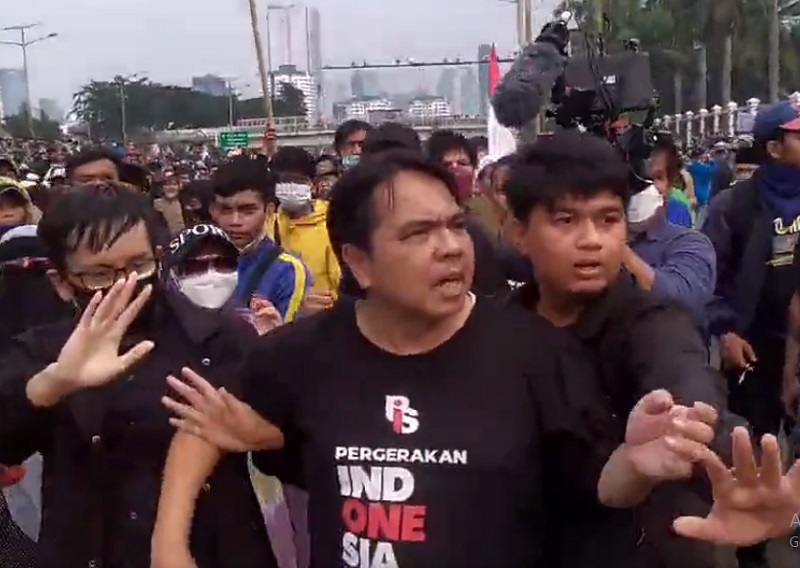 Polda Metro Jaya Pastikan Pengeroyok Ade Armando Bukan Mahasiswa, Diduga Penyusup Demo
