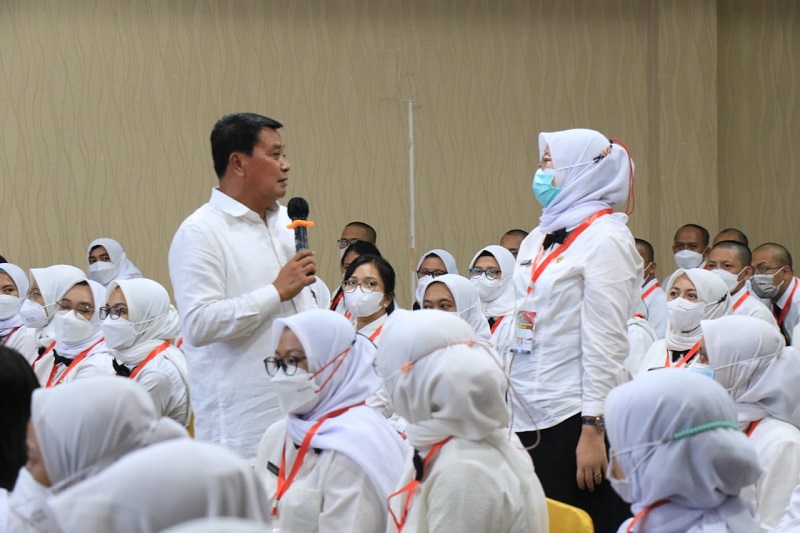 Sekda Kabupaten Tangerang Minta Para CPNS Loyal Kepada Pimpinan
