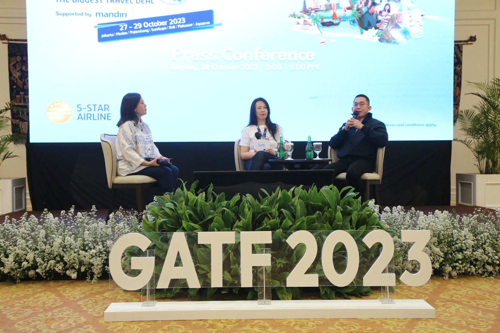 Garuda Indonesia Bersama Bank Mandiri Gelar Travel Fair (GATF) 2023 Serentak di 7 Kota Besar