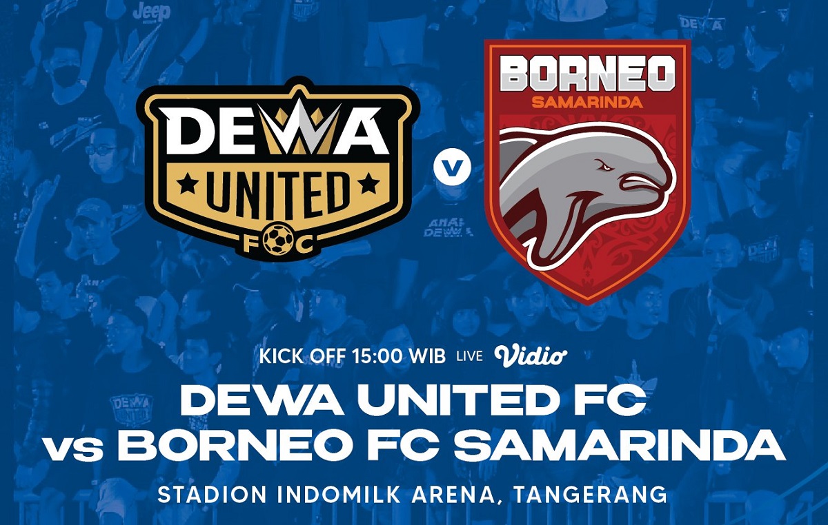 Link Live Streaming BRI Liga 1 2022/2023: Dewa United vs Borneo FC