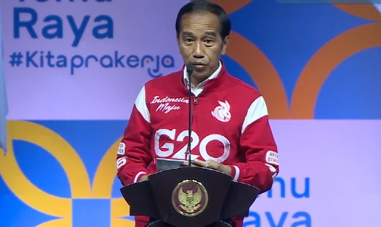 Jokowi ke Relawan: Santai Mawon, Ojok Kesusu, Ojok Ngante Keliru