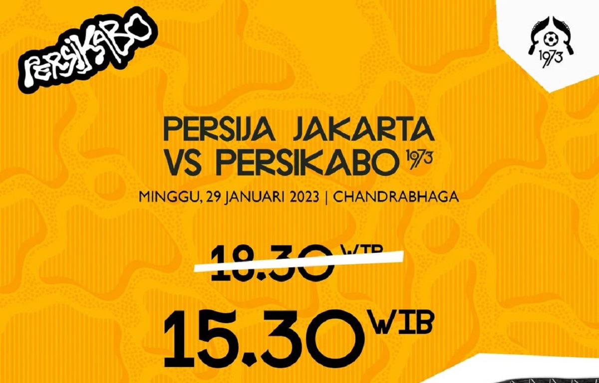 Link Live Streaming BRI Liga 1 2022/2023: Persija Jakarta vs Persikabo 1973