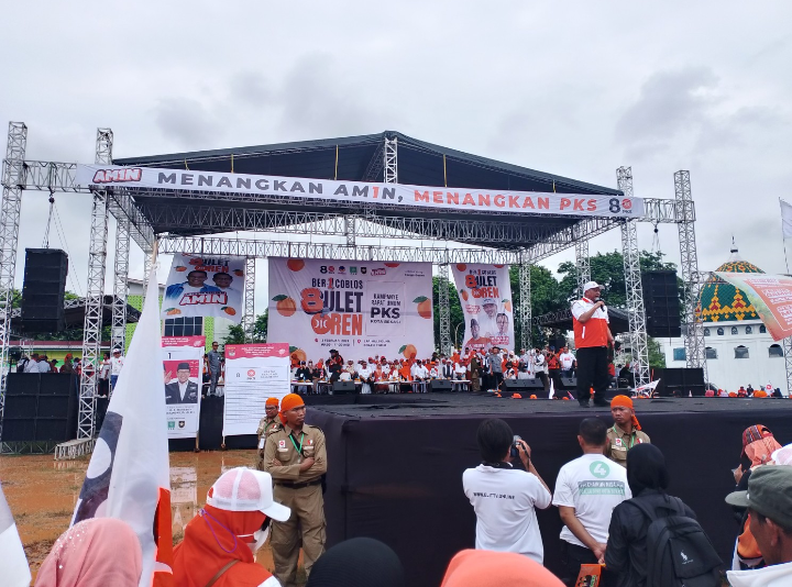 Dipimpin Presiden Partai Ahmad Syaikhu, PKS Gelar Kampanye Akbar di Kota Bekasi