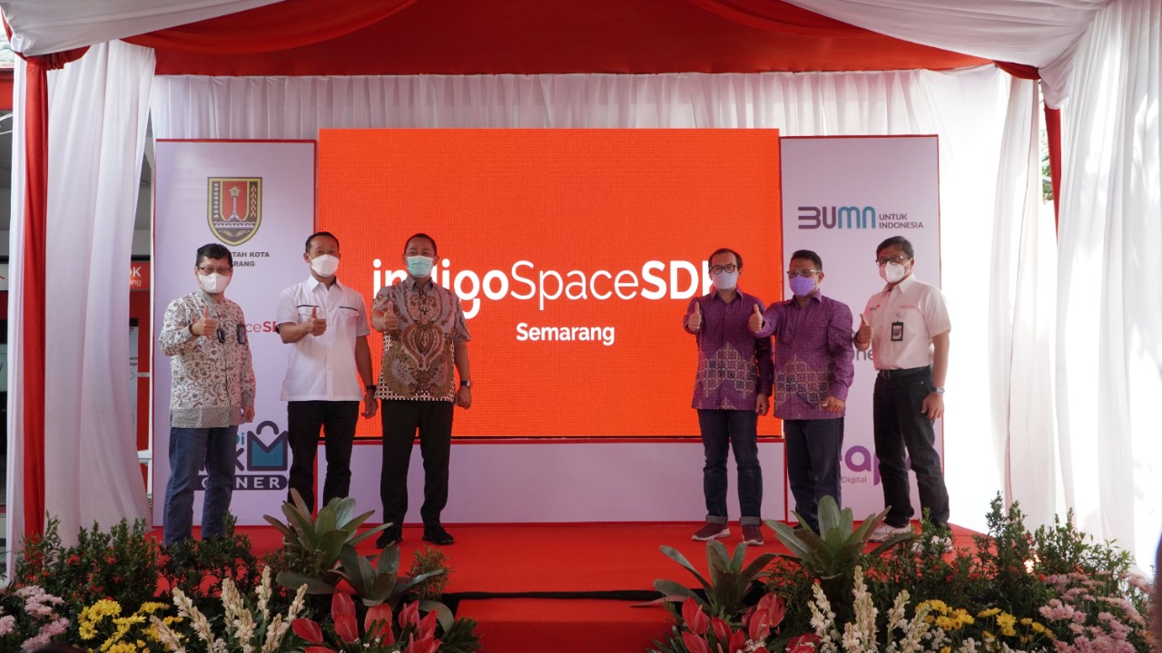 Telkom Dukung Kolaborasi Komunitas Kreatif dan Digitalisasi UMKM Melalui Peresmian IndigoSpace SDK Semarang