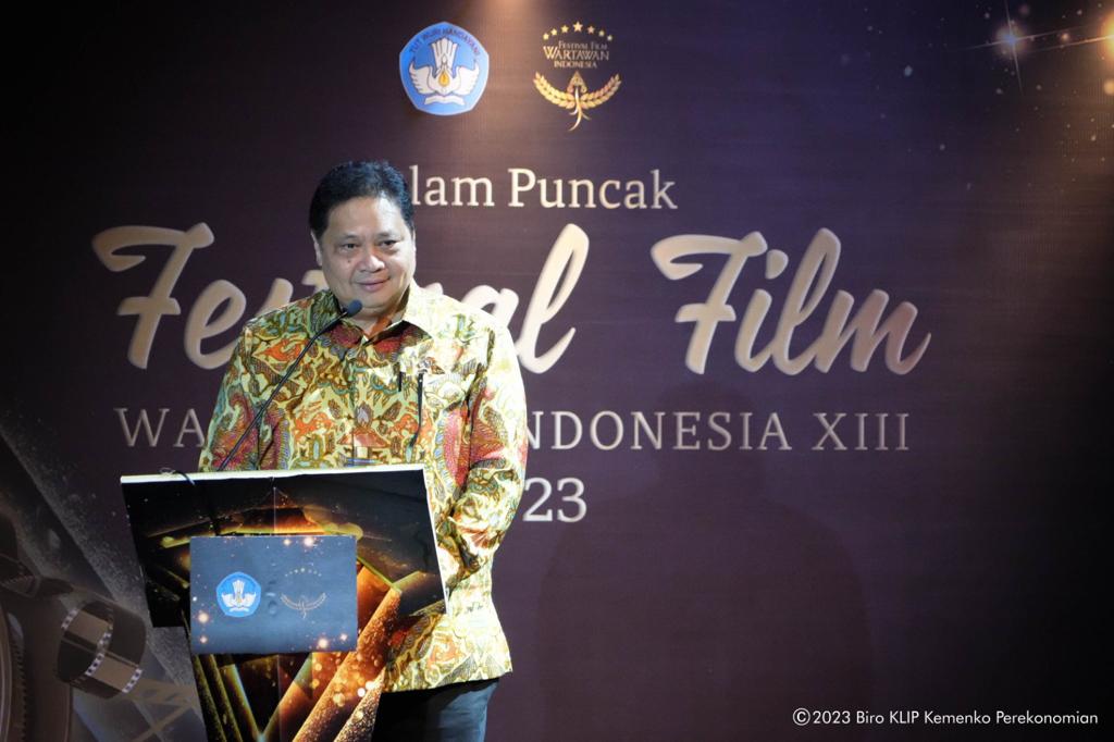 Bangga dengan Insan Perfilman Indonesia, Menko Airlangga: Kreativitas Jadi Nilai Tambah Tertinggi dalam Dunia Hiburan